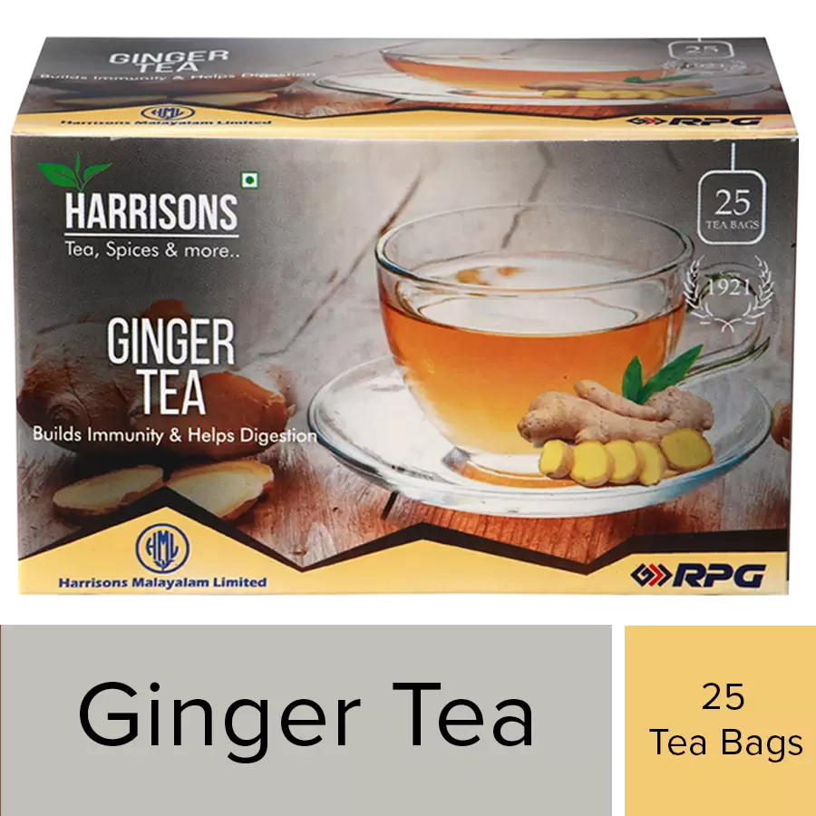 Harrisons Ginger Tea Box
