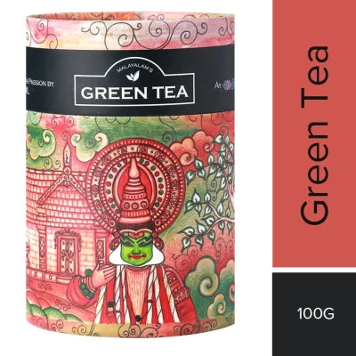 Harrisons Green Tea 100g Canister
