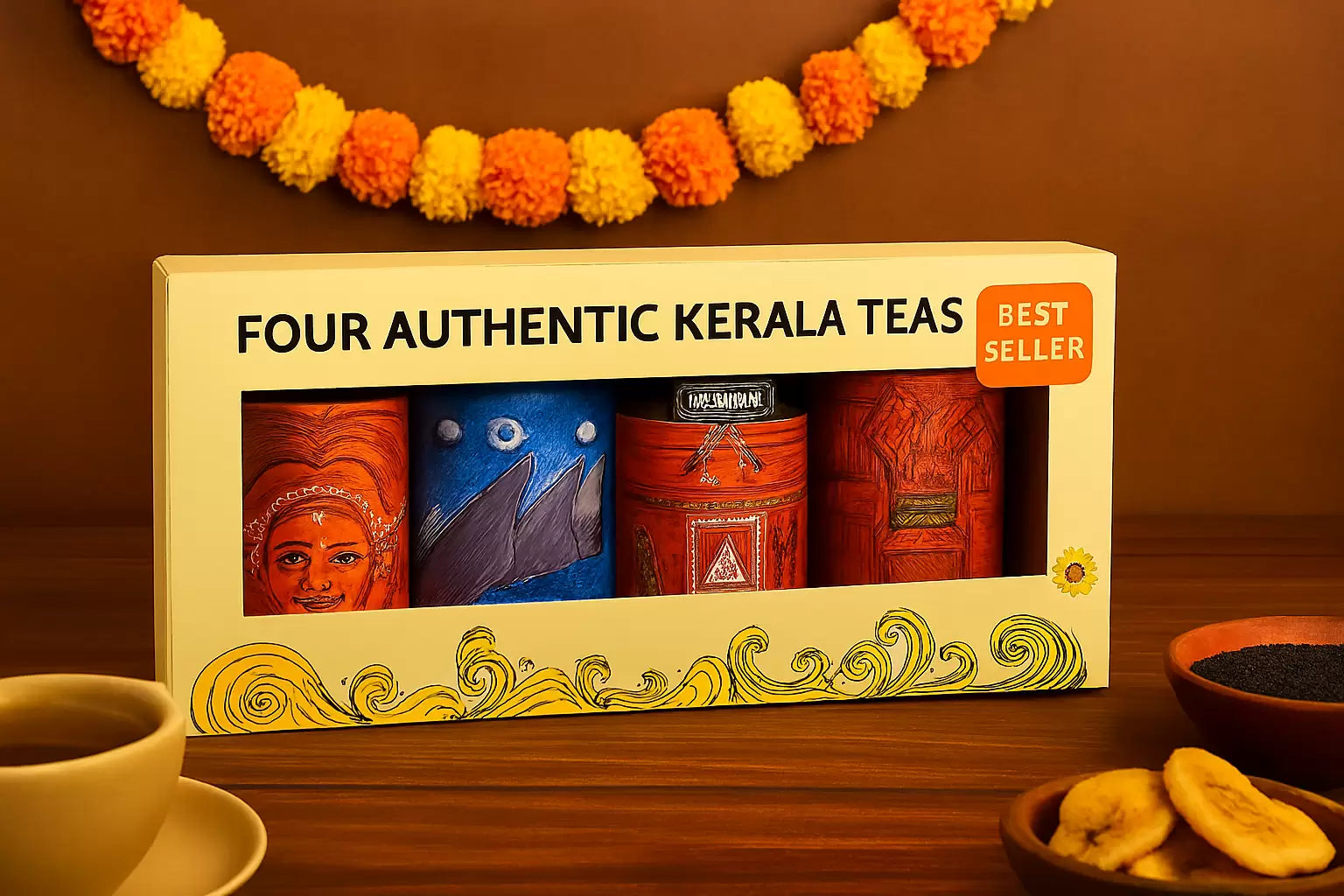 Harrisons Malayalam Authentic Kerala Tea Combo