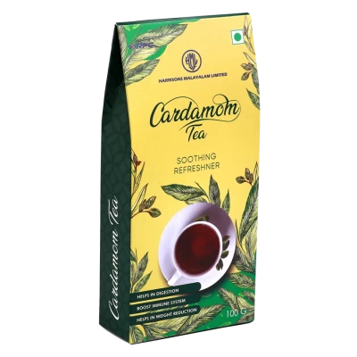 Harrisons Malayalam Cardamom Black Tea Box