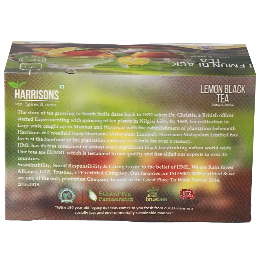 Harrisons Malayalam Lemon Black Tea