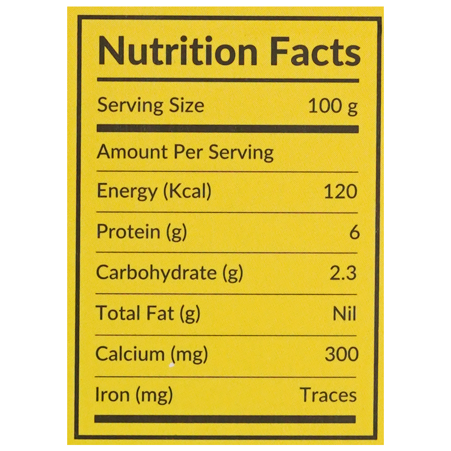 Harrisons Malayalam Lemon Tea Nutritional Facts