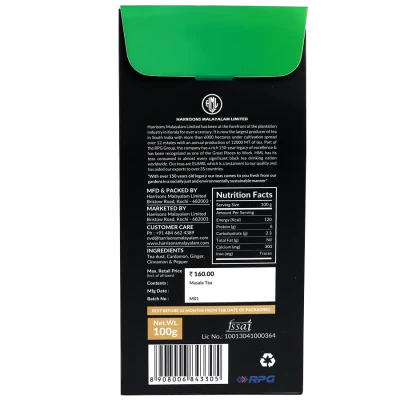 Harrisons Malayalam Masala Black Tea with Traditional Spices