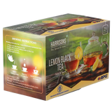 Harrisons Malayalam Lemon Black Tea | Citrus Sunshine to Lift Your Day- Tea Bags - Pack of 2