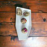 Himalayan Brew Blooming Flower White Tea with Peony, Marigold, Rose, Jasmine and Lavender — Bouquet of Flavours
