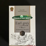 Himalayan Brew Earl Grey Black Citrus Tea with Bergamot – Tea Bags – Pack of 2