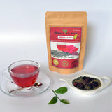 Himalayan Brew Hibiscus Green Tea with Stevia, Cinnamon and Licorice