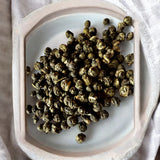Himalayan Brew Jasmine Dragon Pearls with Hand-Rolled Kangra Green Tea