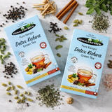 Himalayan Brew Kangra Pure Himalayan Detox Kahwa Green Tea with Himalayan Rock Salt, Ashwagandha and Blended Spices – Metal Free Tea Bags – Pack of 2