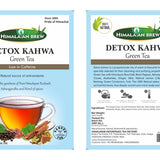Himalayan Brew Kangra Pure Himalayan Detox Kahwa Green Tea with Himalayan Rock Salt, Ashwagandha and Blended Spices