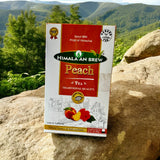 Himalayan Brew Peach Green Tea with Hibiscus, Honey and Stevia – Tea Bags