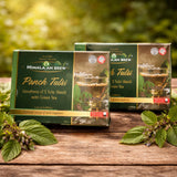 Himalayan Brew Kangra Panch Tulsi Green Tea - Goodness of 5 Basil for Daily Immunity Support - Tea Bags - Pack of 2