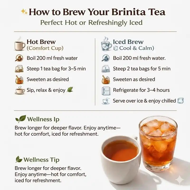 How to Brew Your Brinita Tea