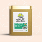 Iron Kettle Chamomile Green Tea Canister with Tea Bags