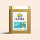 Iron Kettle Jasmine Green Tea Box with 25 Teabags