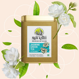 Iron Kettle Jasmine Green Tea Canister with 25 Teabags