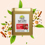 Iron Kettle Masala Chai Tea Canister with 25 Tea Bags