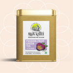 Iron Kettle Passion Fruit Green Tea Teabags with Tropical Fruit Flavor