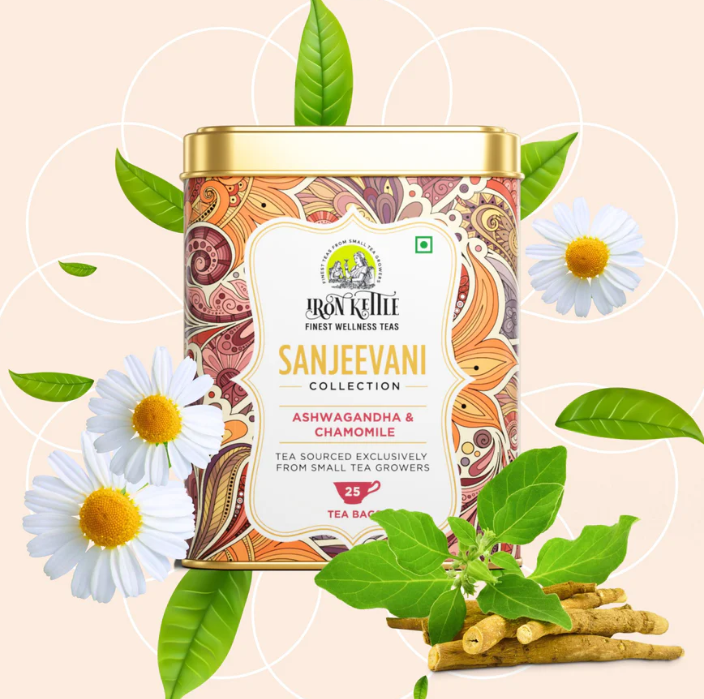 Iron Kettle Sanjeevani Collection Ashwagandha and Chamomile