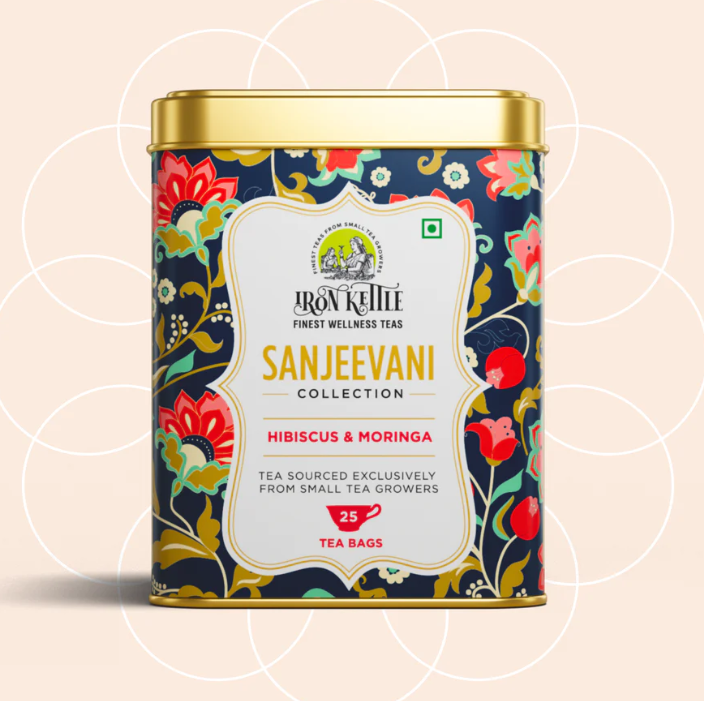 Iron Kettle Sanjeevani Collection Hibiscus and Moringa