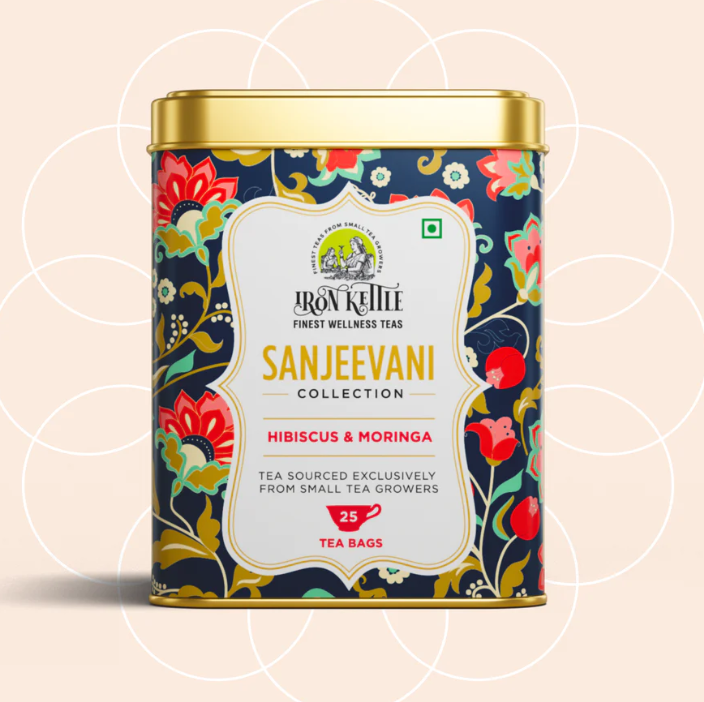 Iron Kettle Sanjeevani Collection Hibiscus and Moringa