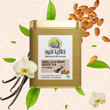 Iron Kettle Vanilla Almond Green Tea Canister with 25 Tea Bags