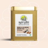 Iron Kettle Vanilla Almond Green Tea Teabags with Rich Nutty Flavor