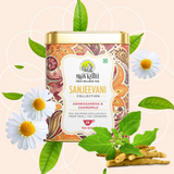 Iron Kettle Sanjeevani Ashwagandha and Chamomile blended with Green Tea for Stress and Sleep Support – Tea Bags