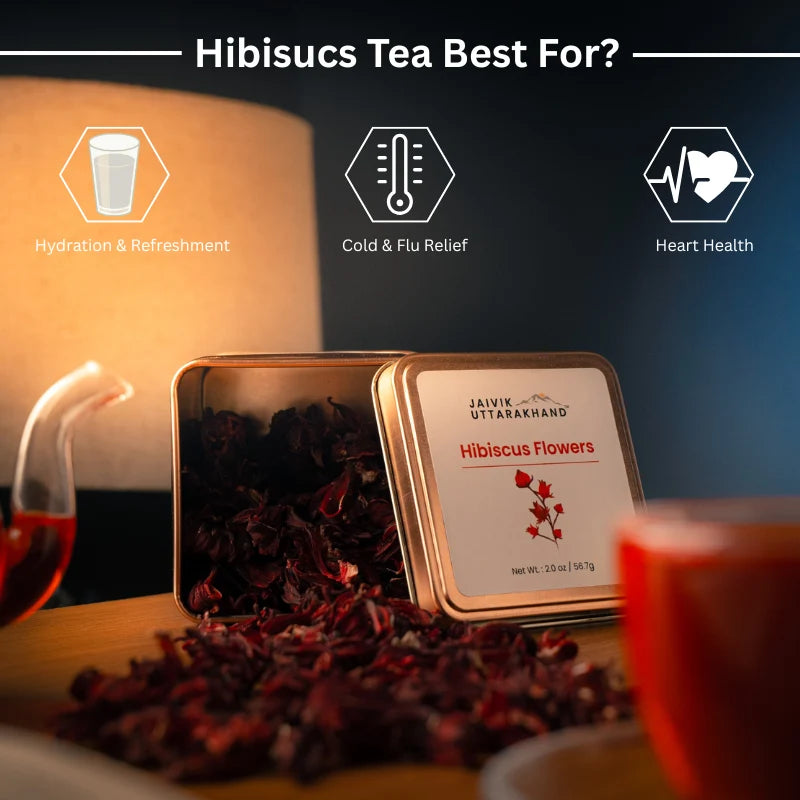 Jaivik Uttarakhand Hibiscus Herbal Tea