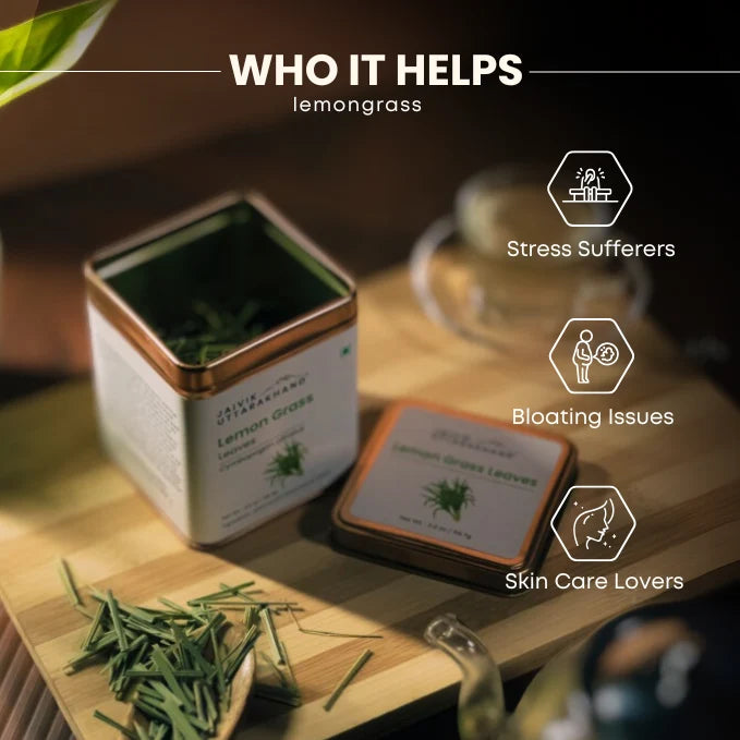 Jaivik Uttarakhand Organic Lemongrass Herbal Infusion