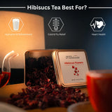 Jaivik Uttarakhand Hibiscus Herbal Infusion | Ruby in the Teacup