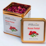 Jaivik Uttarakhand Rose Petals Herbal Infusion | Romantic Floral Infusion From Nature's Most Beloved Blossom