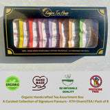 Kangra Tea House DiversiTEA Organic Handcrafted Tea Assortment Box