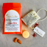 Kangra Tea House GhaaTEA Kashmiri Kahwa in Hand Sewn Chemical-Free Cotton Potli