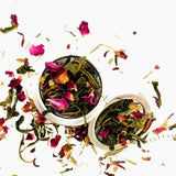 Kangra Tea House BeauTEA Hibiscus Rose First Flush Green Tea Leaves