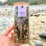 Kangra Tea House SereniTEA Container of Dried Herbs