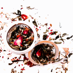 SereniTEA Organic First Flush Chamomile Mint Rose Green Whole Tea Leaves