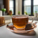 Kangra Tea House Himalayan YeTEA 100% Organic First Flush Orthodox Black Tea  in Hand Sewn Chemical-Free Cotton Potlis