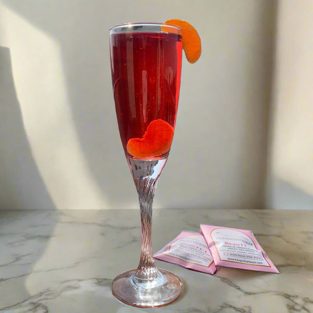 BeauTEA Hibiscus Lemongrass Rose Tea Blend