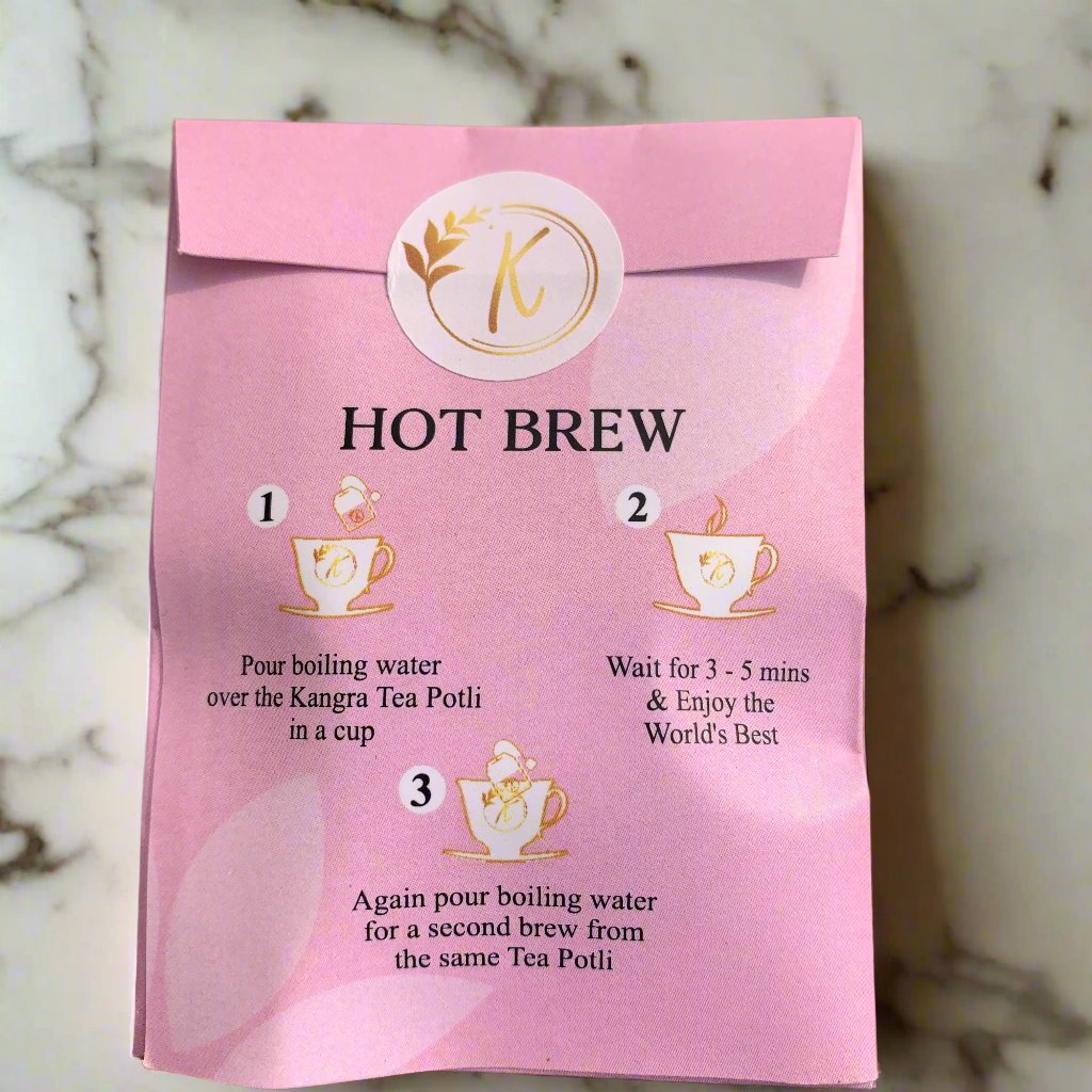 Kangra Tea House BeauTEA — Hot Brew Instruction