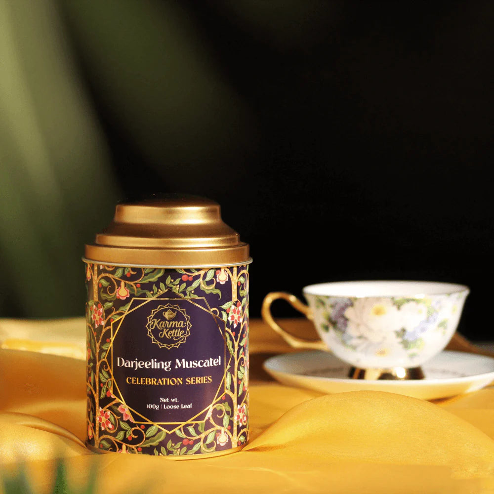 Karma Kettle Darjeeling Muscatel Black Tea – Celebration Series