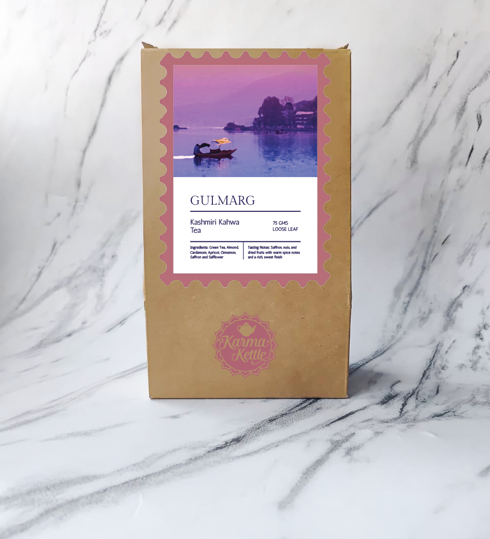 Karma Kettle Gulmarg Kashmiri Kahwa Tea Pack