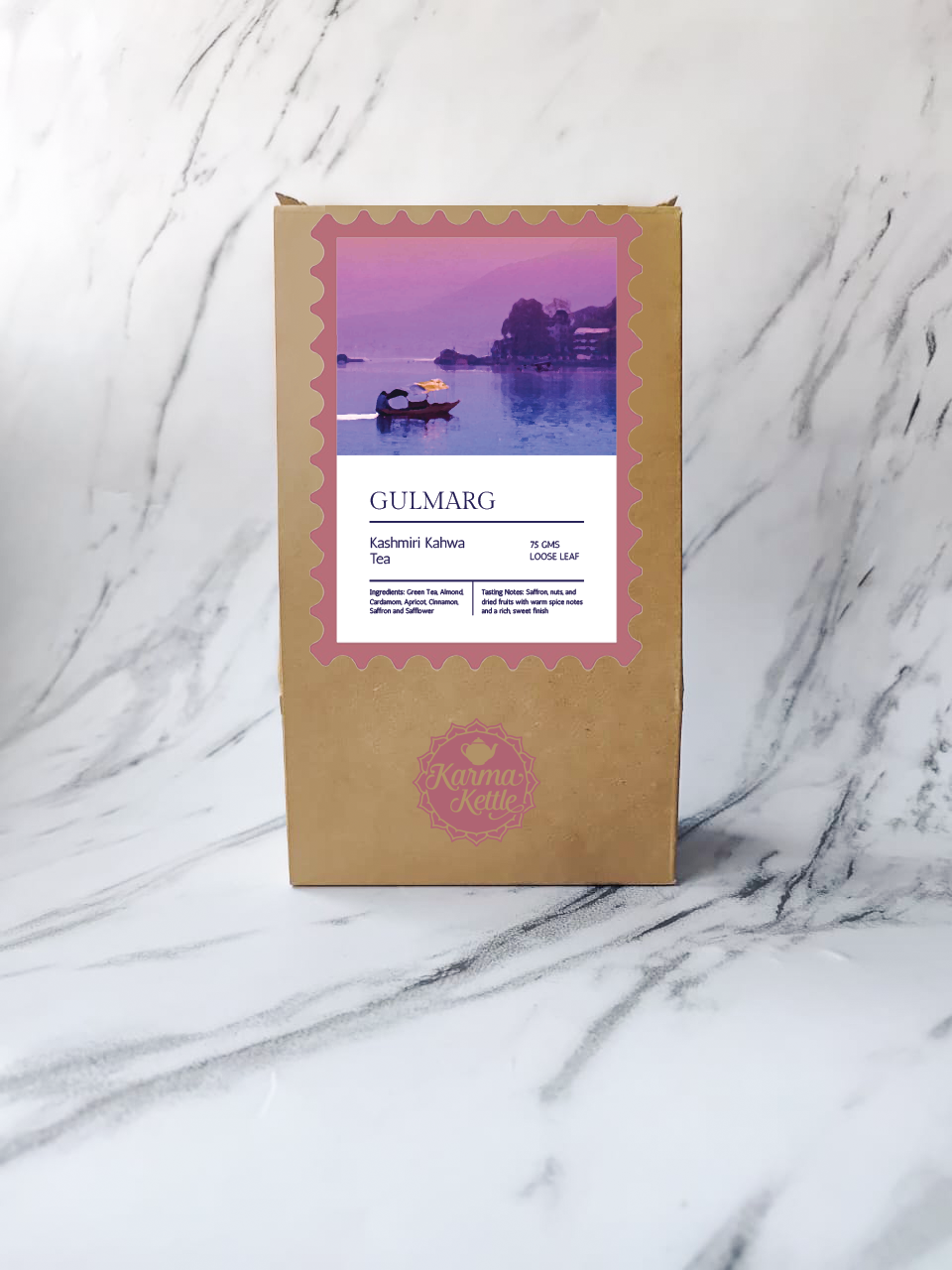 Karma Kettle Gulmarg Kashmiri Kahwa Tea Pack