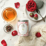 Karma Kettle Keya White Tea with Rose, Strawberries and Fennel blends