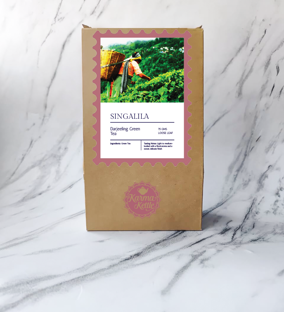 Karma Kettle Singalila Darjeeling Green Tea Pack