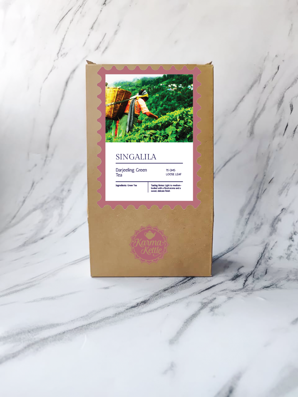 Karma Kettle Singalila Darjeeling Green Tea Pack