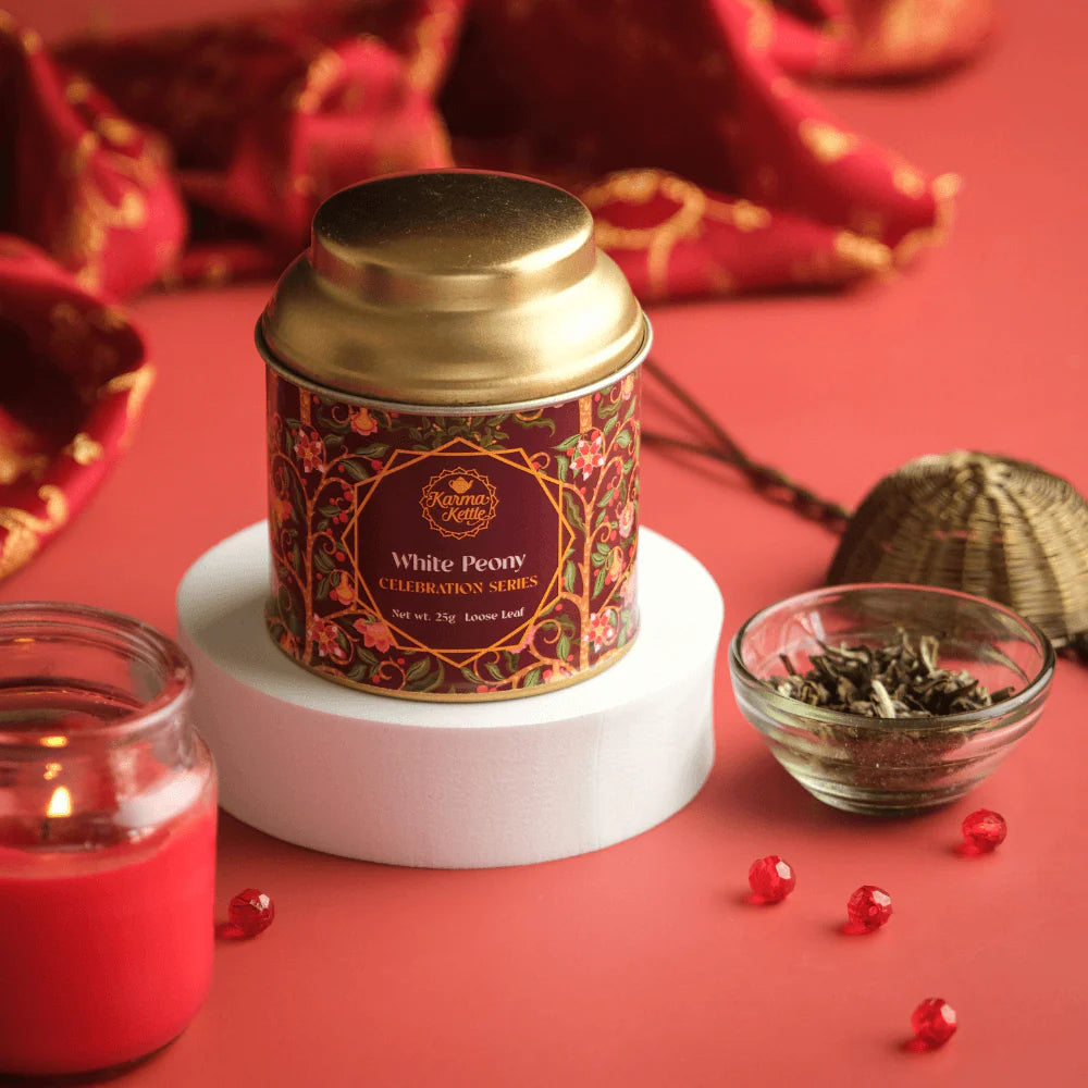 Karma Kettle White Peony Celebration Series