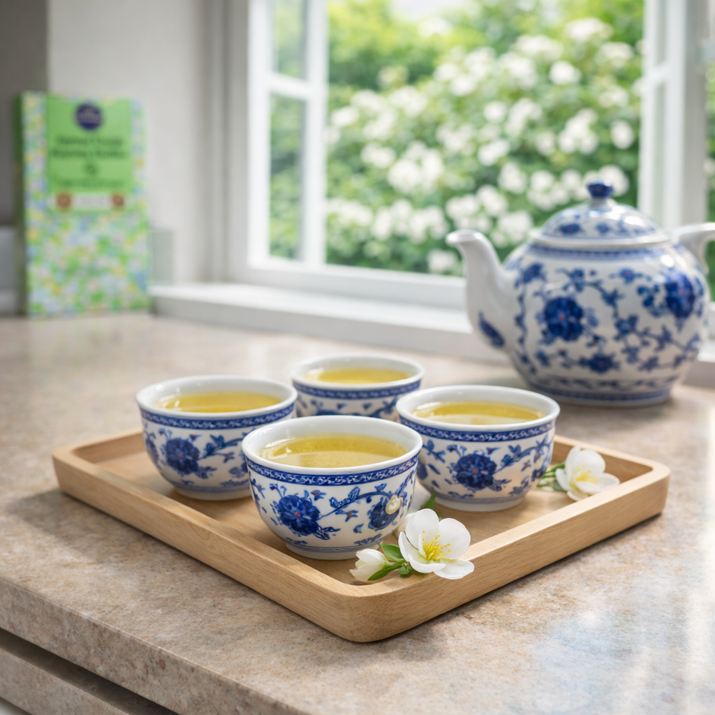 Karma Kettle Zen Green Tea with Peach & Jasmine