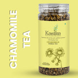 Kasika Chamomile Herbal Flower Infusion for Supreme Relaxation & Pure Body Harmony