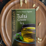 Korakundah Organic Tulsi Green Tea Bags - Pack of 5